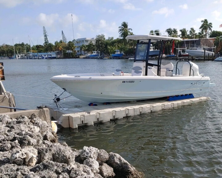 x24 floating boat dock